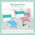 Baby Nest Designs Closet Dividers for Baby Clothes - 7X Baby Clothing Size Age Dividers from Newborn Infant to 24 Months - Grey Animals Baby Cloth...