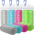 Sukeen [4 Pack Cooling Towel (40"x12"),Ice Towel,Soft Breathable Chilly Towel,Microfiber Towel for Yoga,Sport,Running,Gym,Workout,Camping,Fitness,...