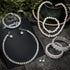 Glenmal 8 Pcs Pearl Jewelry Set for Women Faux Necklaces Earrings Bracelet Jewelry Set Imitation Long Tea Party Pearls Pearl Jewelry for Girls Cos...
