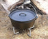 Stanbroil 8" Stainless Steel Folding Dutch Oven Lid Stand for Campfire Cooking, 4-in-1 Folding Pot Stand Camp Dutch Oven Tool...