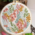 Myfelicity Embroidery kit, Adult Embroidery Material Set with Cute Flowers and Plants Patterns. 3 Embroidery Clothes and Colors Threads. 1 Hoop. (...