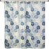 SKL Home Cubes Shower Curtain, Blue...