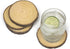 Lipper International Acacia Tree Bark Coasters, Set of 4...