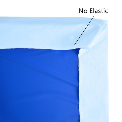 American Baby Company 100% Cotton Percale Fitted Nap Mat Sheet with Elastic Corners 24" x 48" x 4" - Soft & Breathable Rest Mat Sheet or Nap Mat C...