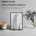 Plate Stands for Display, 3Pack 3Inch Plate Holder Display Stand, Metal Frame holder stand for Book Holder, Picture Stand, Decorative Plate stand,...
