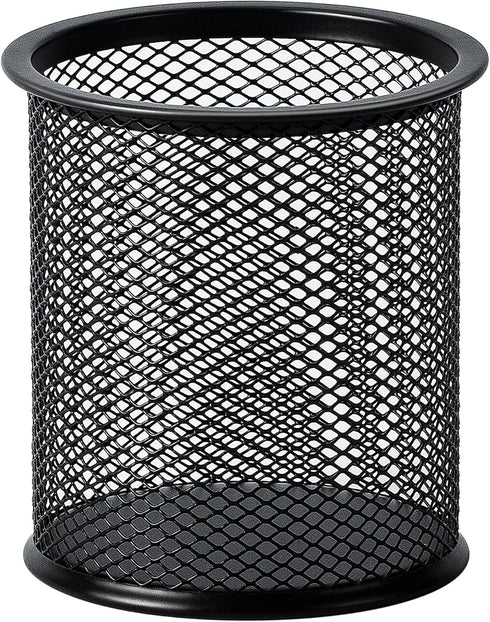 Amazon Basics Wire Mesh Pen Cup, Black...