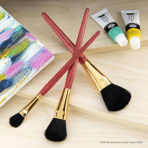 Royal Brush Camel Value Pack Brush Set, 3/Pkg...