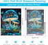 Meothan 5D Diamond Painting Kits for Adults Beginners Mushroom Diamond Art Kits for Adults Round Full Drill Diamonds Butterfly Gem Art Kits for Ad...