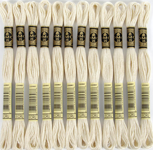 Dmc 6-Strand Embroidery Cotton 8.7yd-Ecru...