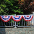 OZ American Bunting Flag, US Pleated Fan Bunting, Patriotic Banner, Fence Banner, Curtain Banner, 4th of July Flag-pack of 4...