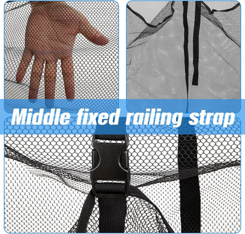 Pool Float Toys Storage Bag,Pool Float Organizer Hanging Mesh Bag for Balls,Floats,Water Inflatable Toy,High Strength Pool Toy Storage Net Bag,Swi...