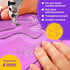Free-Motion Quilting Templates – 4mm Acrylic Meander Ruler for Domestic & Industrial Sewing Machines – Beginner Stencil for Easy Quilt Designs...