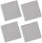Cackleberry Home Black and White Ticking Stripe Woven Cotton Fabric Napkins 18 Inches Square, Set of 4...
