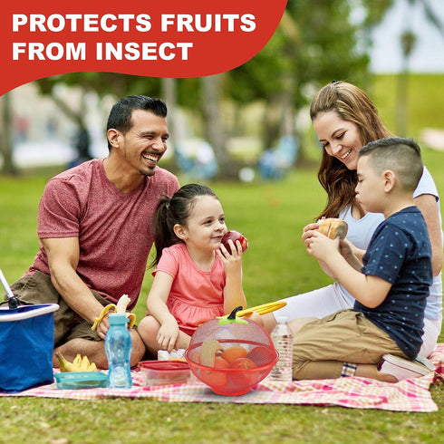 Kovot Apple Shaped Mesh Fruit Basket | Keep Freshness In & Bugs Out...