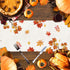 Bonsai Tree Fall Table Runner, Fall Runner for Table 13 x 72 Inch, Autumn Pumpkin Red Truck Runners for Home Kitchen Dining Decoration...
