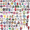 100PCS Mixed Anime Cartoon Pencil Toppers - Kawaii Pen Charms for Boys and Girls, Cute Classroom Rewards and Prizes for Students, Pencil Decoratio...