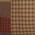 VHC Brands Rustic Bedding Ridge Cotton Patchwork Plaid Standard Pillow Case Set of 2, Cedar Green…...