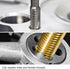 uxcell M9 x 0.75mm Metric Tap and Die Set, Machine Thread Screw Tap with Round Threading Die, Tap & Die Kit for Nut Screw Bolt Thread Repair...