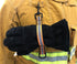 LINE2design Firefighter Glove Strap - Emergency Rescue Turnout Gear Heavy Duty Reflective Gloves Safety Leash - First Responders EMTs Construction...