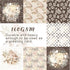 28 Sheets Scrapbook Paper, 6"X6" Inch Floral Scrapbook Paper 160gsm Cardmaking Craft Paper Pack Decorative Paper for Card Making (Natural Softness...