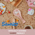 Sanrio Hello Kitty Stacked Snacks Ceramic Spoon Rest Holder | Kitchen Organizer For Utensils To Keep Countertop Clean...