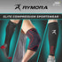 Rymora Knee Support Sleeve, Orthopedic Brace for Women and Men (Grey) (Single Wrap) (Small) - Compression Brace for Ligament Injury, Joint Pain Re...