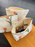 | Large Aesthetic Makeup Bag | Floral Makeup Bag | Mid-day Clutch | Period Kit Bag | Hygiene Bag | Skincare Bag | Cute Makeup Bag (Tulip)...