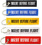 Insert Before Flight Key Chains - Multi Color - 5pcs...