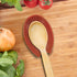OGGI Spooner Ceramic Spoon Rest- Spoon Rest for Stove Top, Spoon Holder for Countertop, Kitchen Decor for Counter, Coffee Bar Accessories, Brick R...