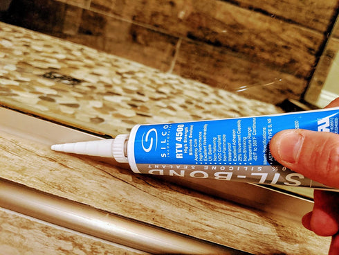 Silicone RTV 4500 Food Contact Safe High Strength Silicone Sealant, Clear (2.8 FL. Ounce) - 2 Pack...
