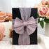 Dusty Rose Wired Ribbon 2.5 Inch x 10 Yard Metallic Dusty Pink Sheer Wired Ribbon Crinkle Wired Ribbon for Wreaths and Bows, Rustic Wedding, Gift ...
