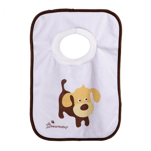 Dreambaby Terry Cloth Cotton Pullover Baby Bibs for Teething Feeding and Drooling - Super Absorbent & Extra Soft - Machine Washable for Easy Clean...