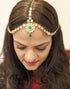 Efulgenz Indian Bollywood Vintage Mange Tikka Crystal Kundan Head Chain Bridal Wedding Jewelry Hair Accessories...