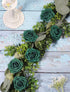 50pcs Artificial Flower?Real Touch Artificial Foam Roses Decoration DIY for Wedding Bridesmaid Bridal Bouquet Centerpieces Party -Army Green...