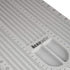 The Beadsmith Bead Board, Grey Flocked, 5 U-Shape and 6 Straight Channels, 10 x 20.5 inches, Design Boards for Creating Bracelets, Necklaces and O...