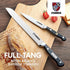 Gioventù Serrated Bread knife 10 inch - Ultra sharp Bread Slicing Knife Forged from German Stainless Steel 5Cr15Mov, HRC58, Full Tang kitchen brea...