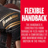 Franklin Sports 28360F1 Supratak Football Receiver Gloves - Black/Chrome - Adult Small...