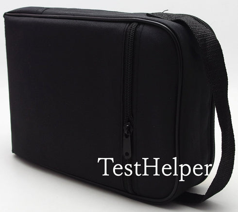 KCH20 Big Size Soft Carrying Case Use For Handheld Multimeter,Phase Indicator,Thermometer, Calibrator,Clamp meter,Network,Process Meter, Combo Kit...