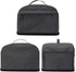 VOSDANS 4 Slice Toaster Cover with Removable Bottom 2-in-1 Toaster Bag with Pockets Toaster Storage Bag with Handle, Dust and Fingerprint Protecti...