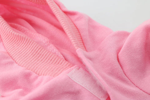 DroolingDog Girl Dog Shirts Pink Dog Clothes Puppy Hoodie Female Princess Crown Sweatshirt Pet T Shirt for Small Dogs Girls, XS...