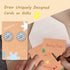 Earring Display Cards with 100 Pcs Earring Holder Cards 200 Pcs Earring Backs and 100 Jewelry Packaging for Earrings Necklace Jewelry Bags 3.5x2.4...