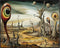 Posterizer 1 pcs-sci-fi alien world with big eyed creatures-Abstract & Modern Art-Fantasy & Fiction Art-Gift for Art Lovers-Decor for Home & Offic...