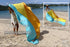 Eco-Beach Blanket 84"x80" Large, Recycled Lightweight Material, Sand Free Water Resistant Sandproof, Oversized Portable Picnic Mat for Outdoors Ca...