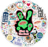 Inspirational Quotes Water Bottle Stickers for Kids Glow in The Dark, 72 PCS Vinyl Be Kind Stickers Pack for Laptop, Cute Skateboard Phone Case De...