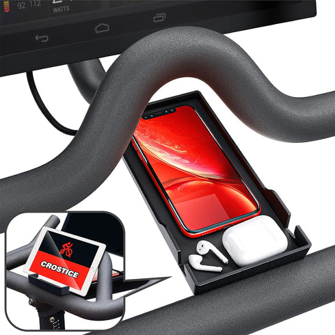 Phone Holder Compatible with Peloton Bike & Bike Plus Accessories, Original Design Phone Tray, Holder for iPhone, Cell Phone Holder Mount, Fit for...