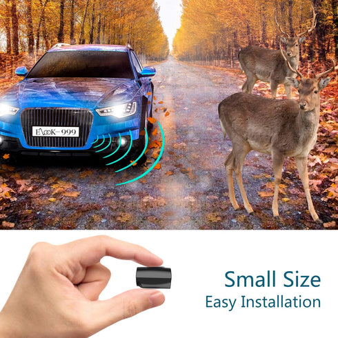Elook Deer Warning Whistles Device for Car, Save Deer Whistle Deer Horns with Upgraded Acrylic Double-Sided Tape, Mini Size (Patent Registered) (8...