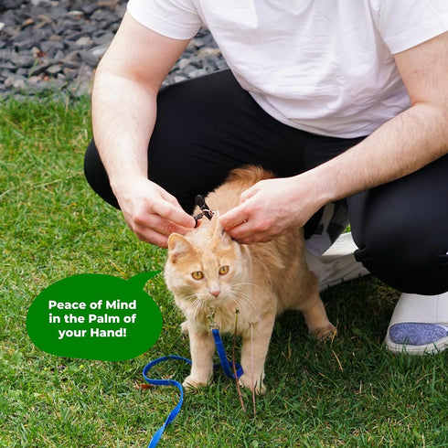 Tile Sticker Cat Collar Holder: The Smallest, Lightest, and Most Comfortable Tracking Case for Cats - Track Your Pet With iPhone Samsung Android D...