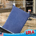 Lola Products Microfiber Terry & Nylon Net | Non-Scratch 2-Way Cleaning Sponge Scrubber | Dual Sided Nylon Net & Terry Cloth | Gently Scrubs & Wip...