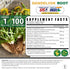 Dandelion Root Supplement 7500mg 6in1 for Digestion, Heart Health & Immune - Blended with Ginger, Turmeric Curcumin, Ceylon Cinnamon, Lemon Balm &...