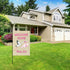 WATINC Welcome Home Baby Girl Garden Flag Burlap Baby Shower Girl Special Delivery Newborn Double Sided House Flag Holiday Farmhouse Decorations S...